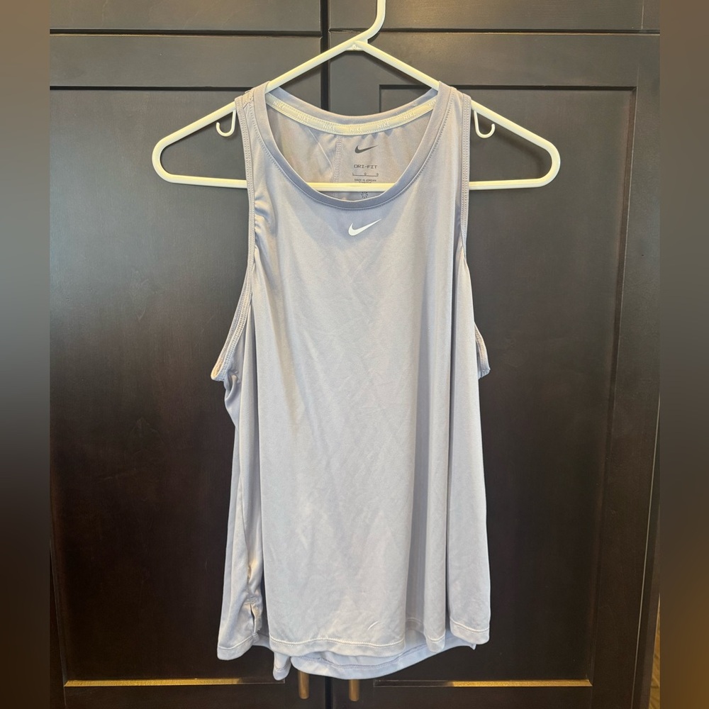 Nike Women's Gray  Tank Top dri-fit